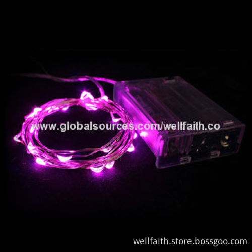Battery Powered Solar LED Christmas Lights